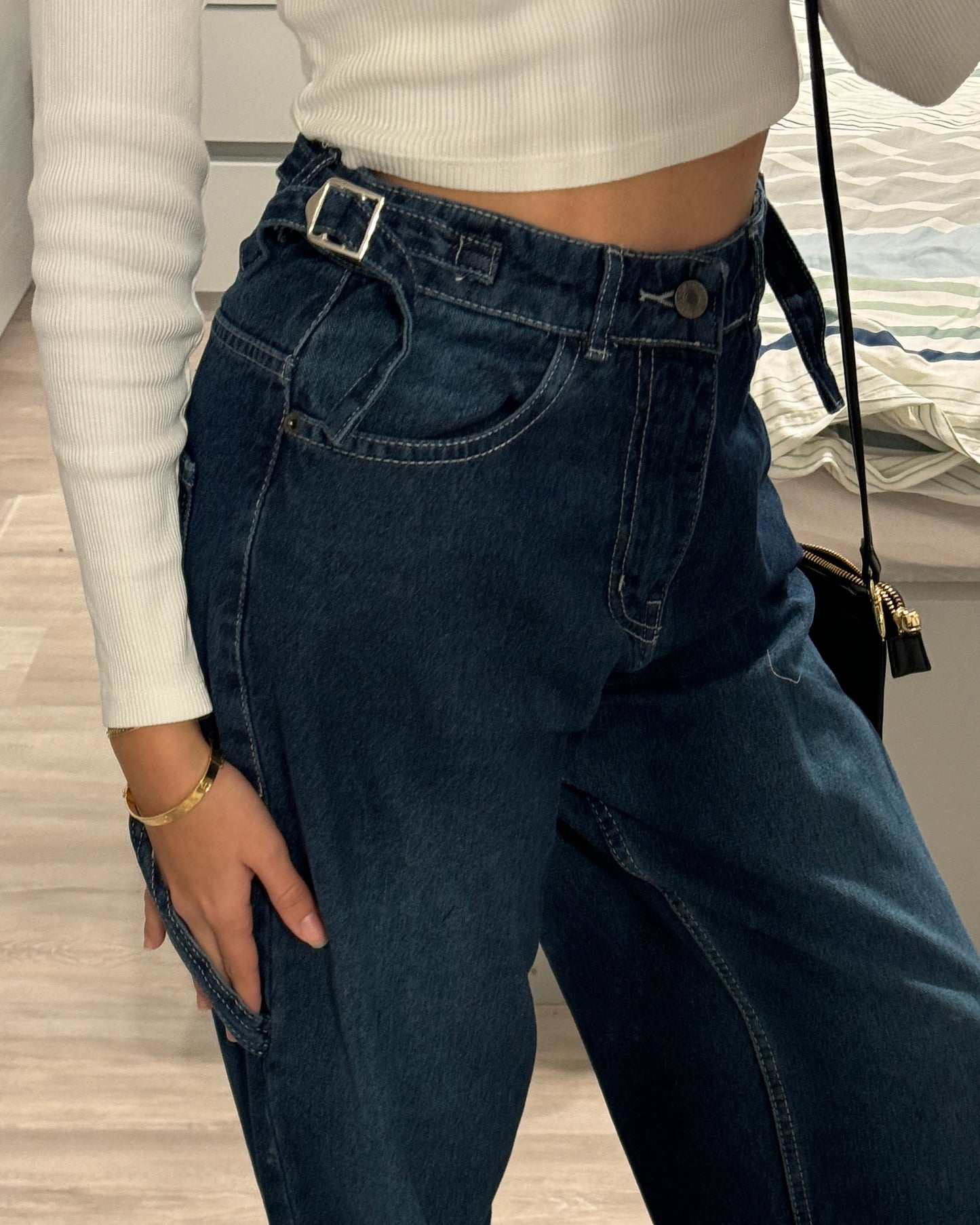 Balloon fit baggy jeans
