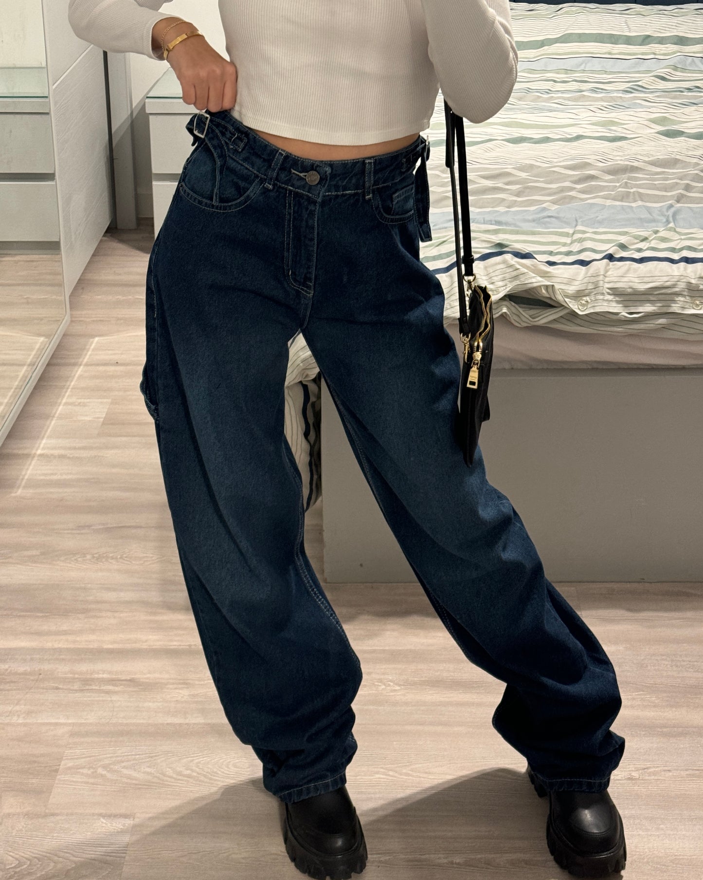 Balloon fit baggy jeans