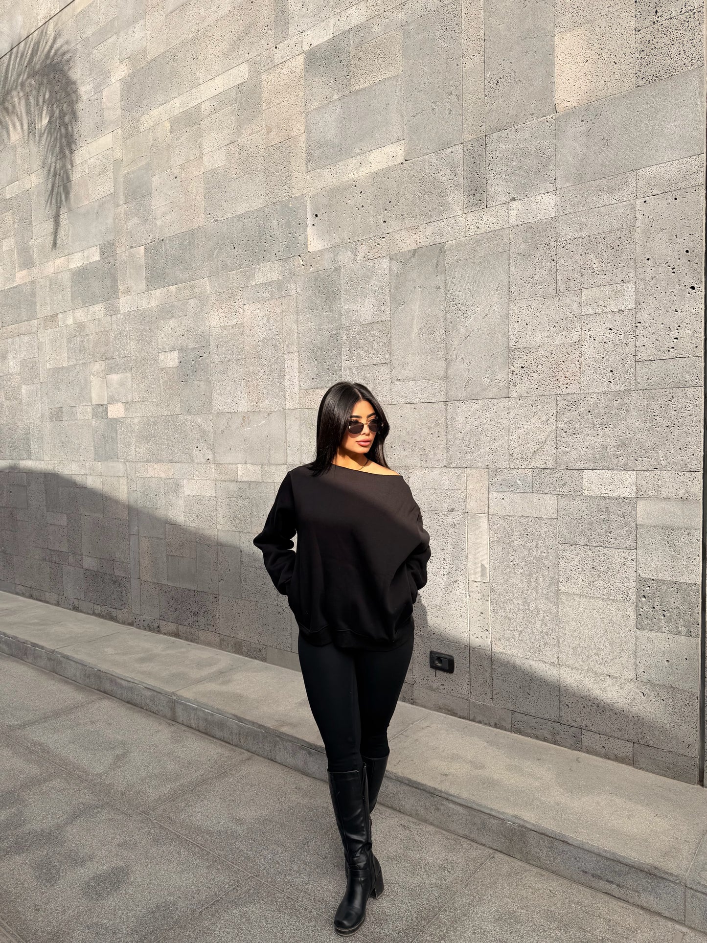 Oversized Hoodie Black