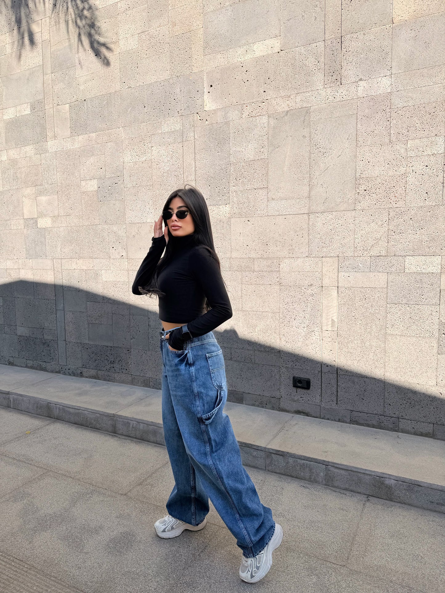 Balloon Baggy Blue M