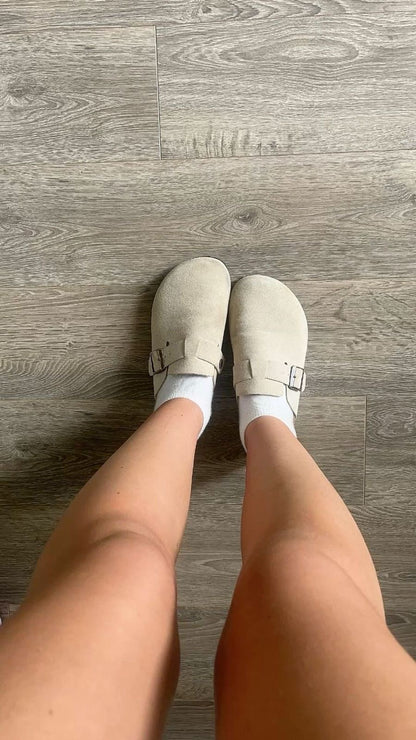 Boston Suede Clog