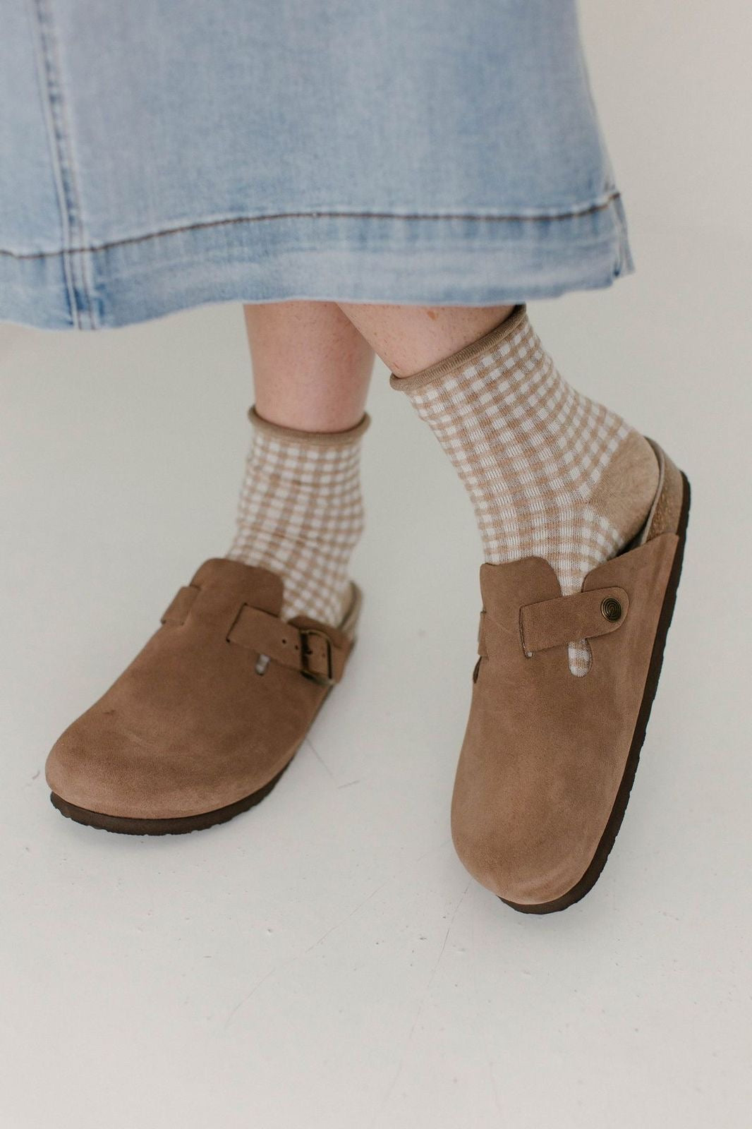 Boston Suede Clog