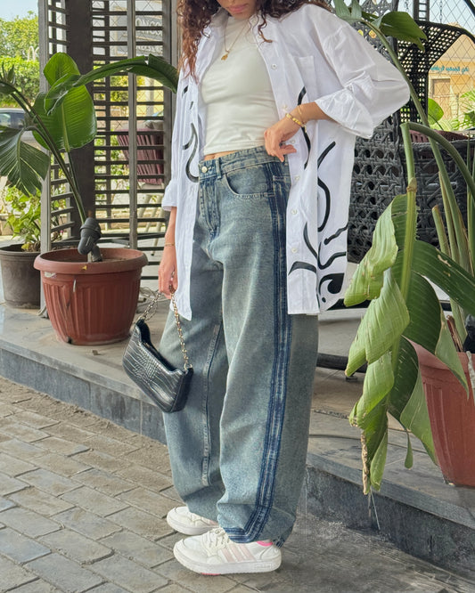 Women'S Loose Fit Casual Jeans