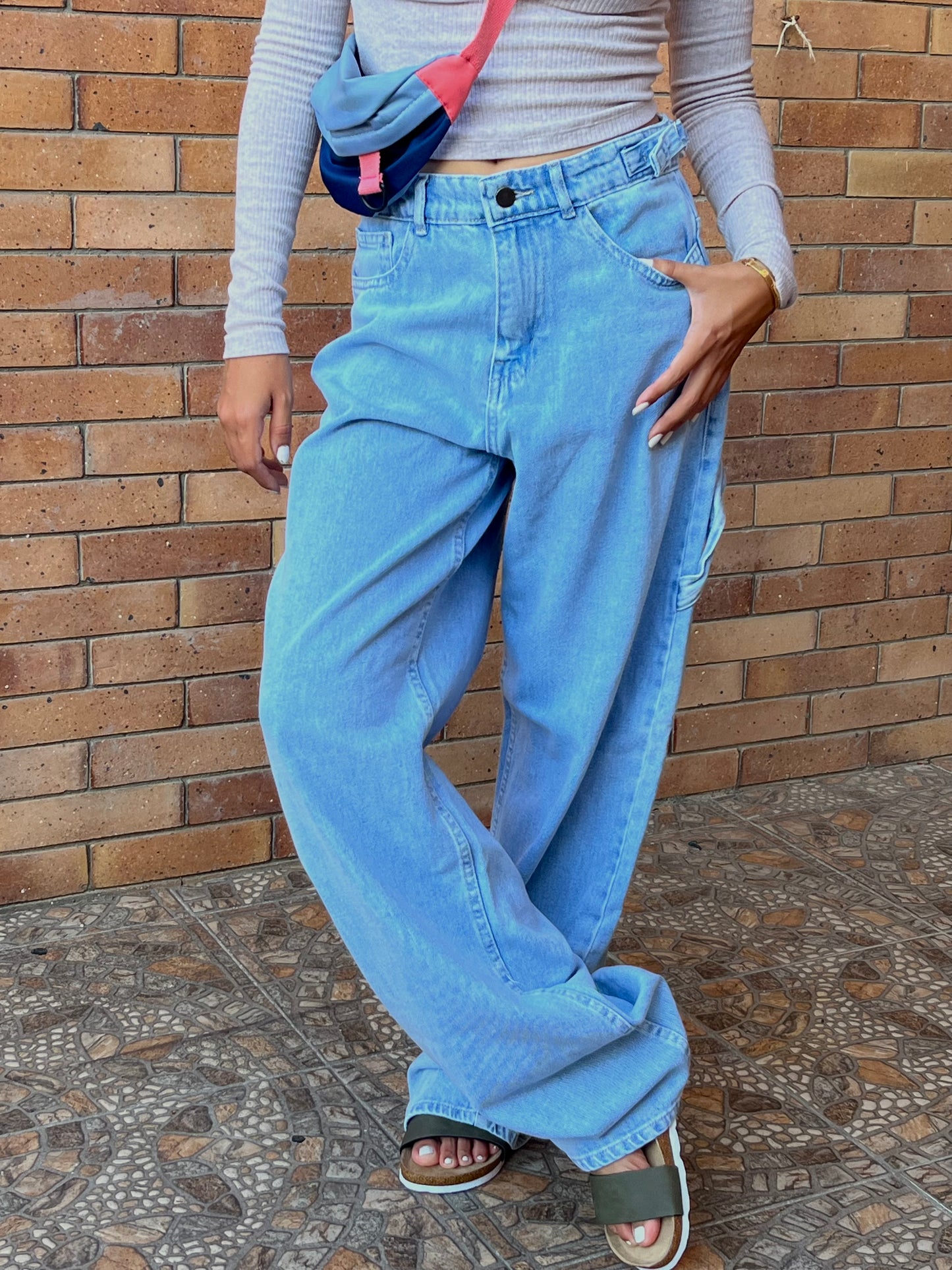 Balloon fit baggy jeans