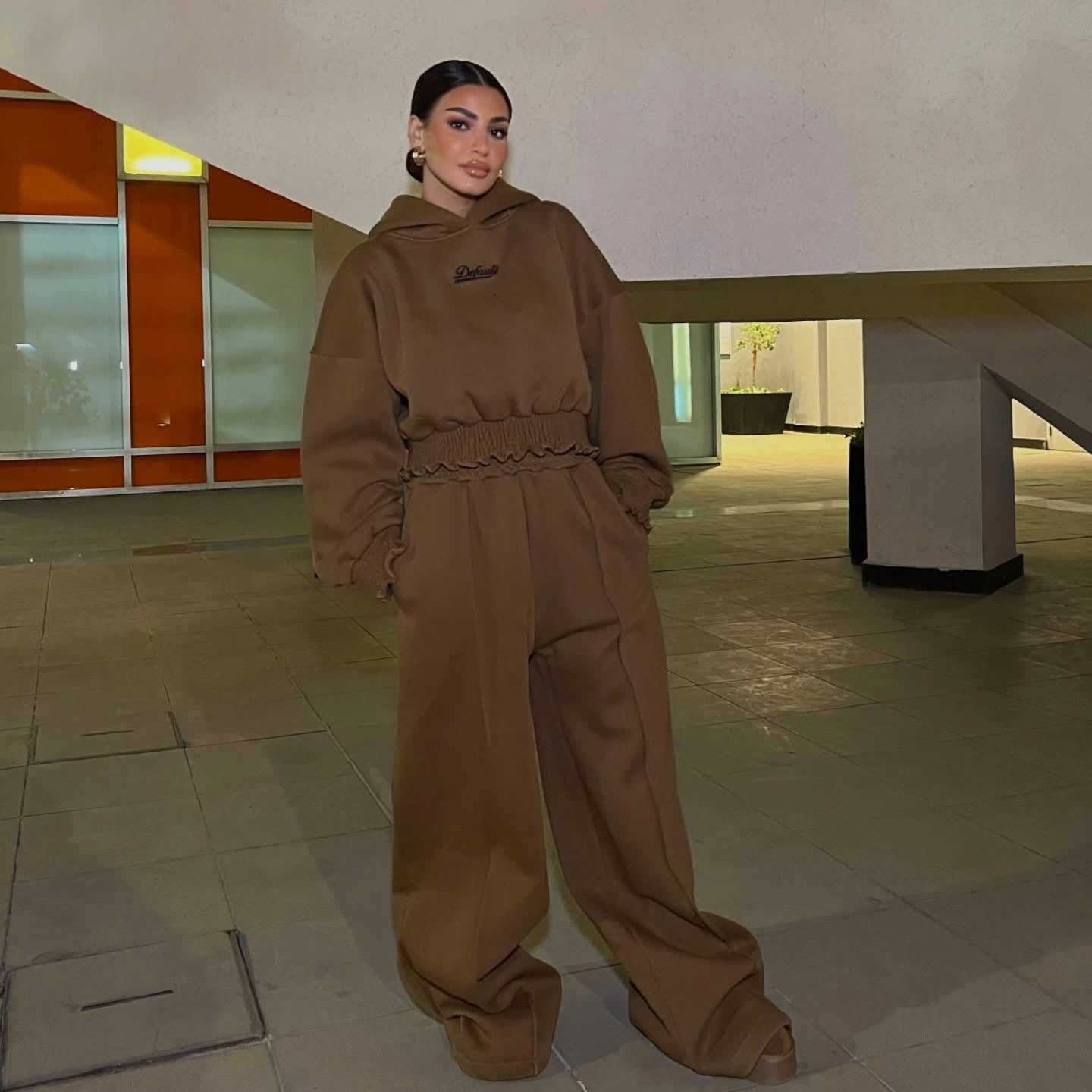 Fleece Set Brown