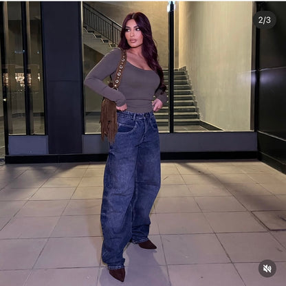 Balloon Baggy Pants H12