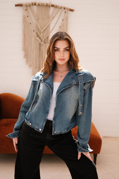 Vintage Blue Denim Jacket