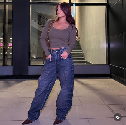 Balloon Baggy Pants H12