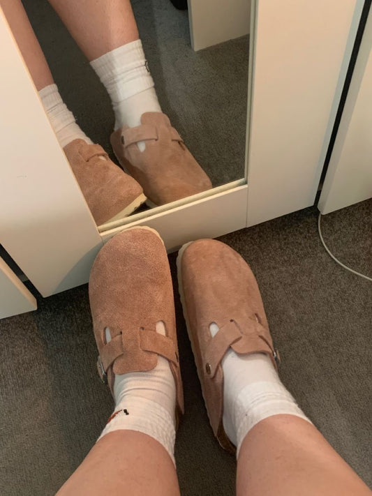 Boston Suede Clog