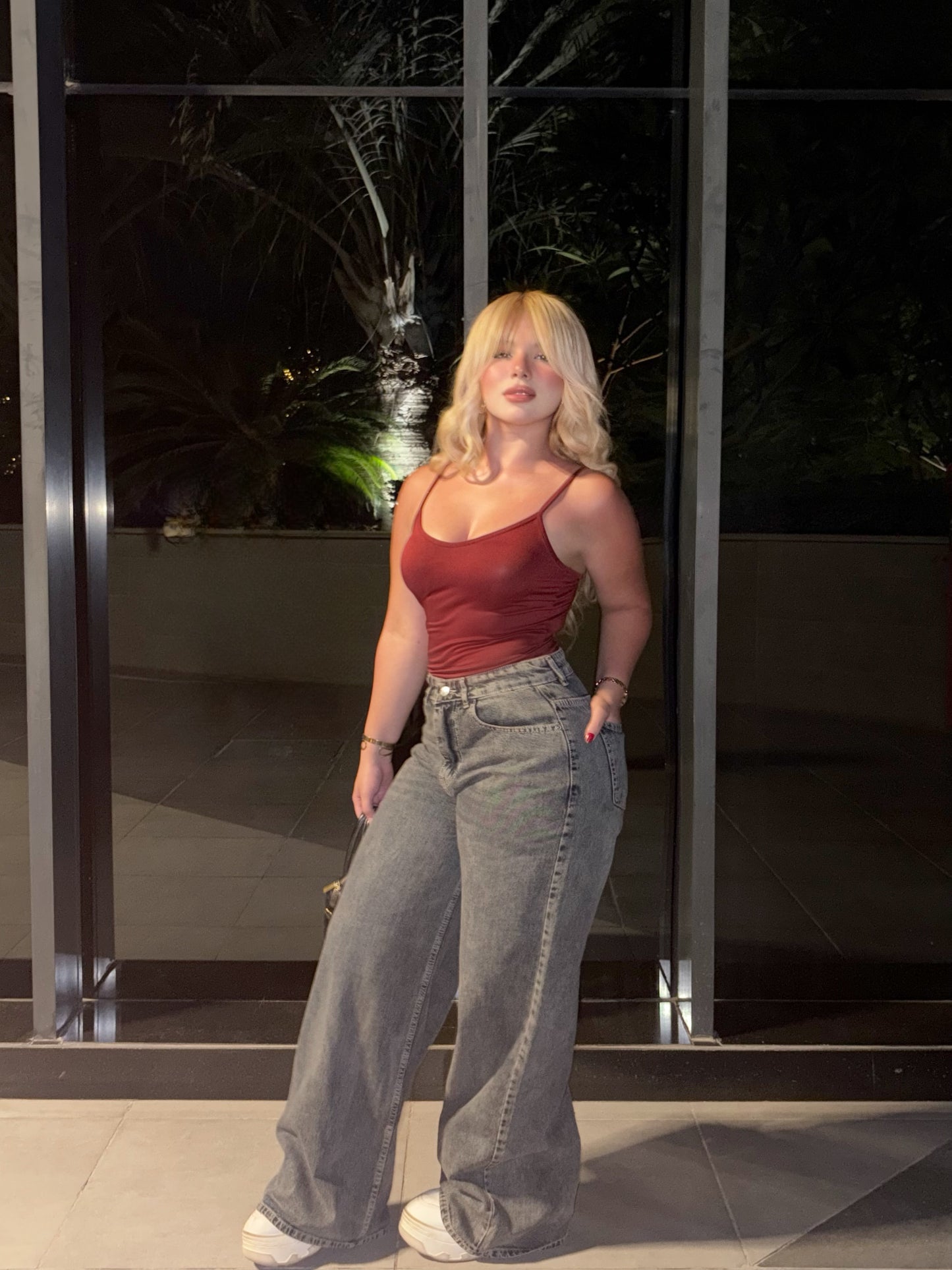 Dirty Wash Baggy Jeans