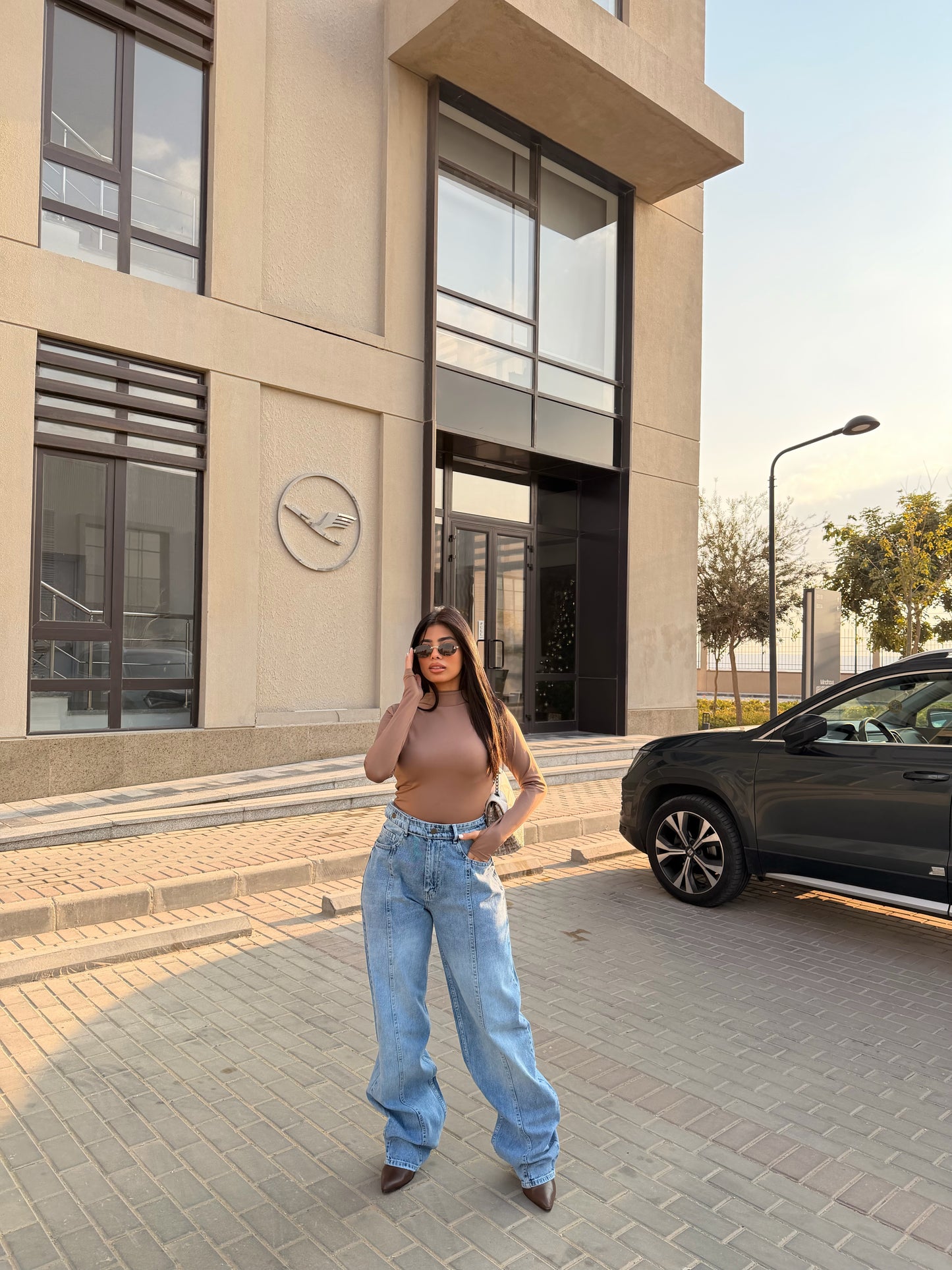 Iconic Wide Leg Jeans BT light blue