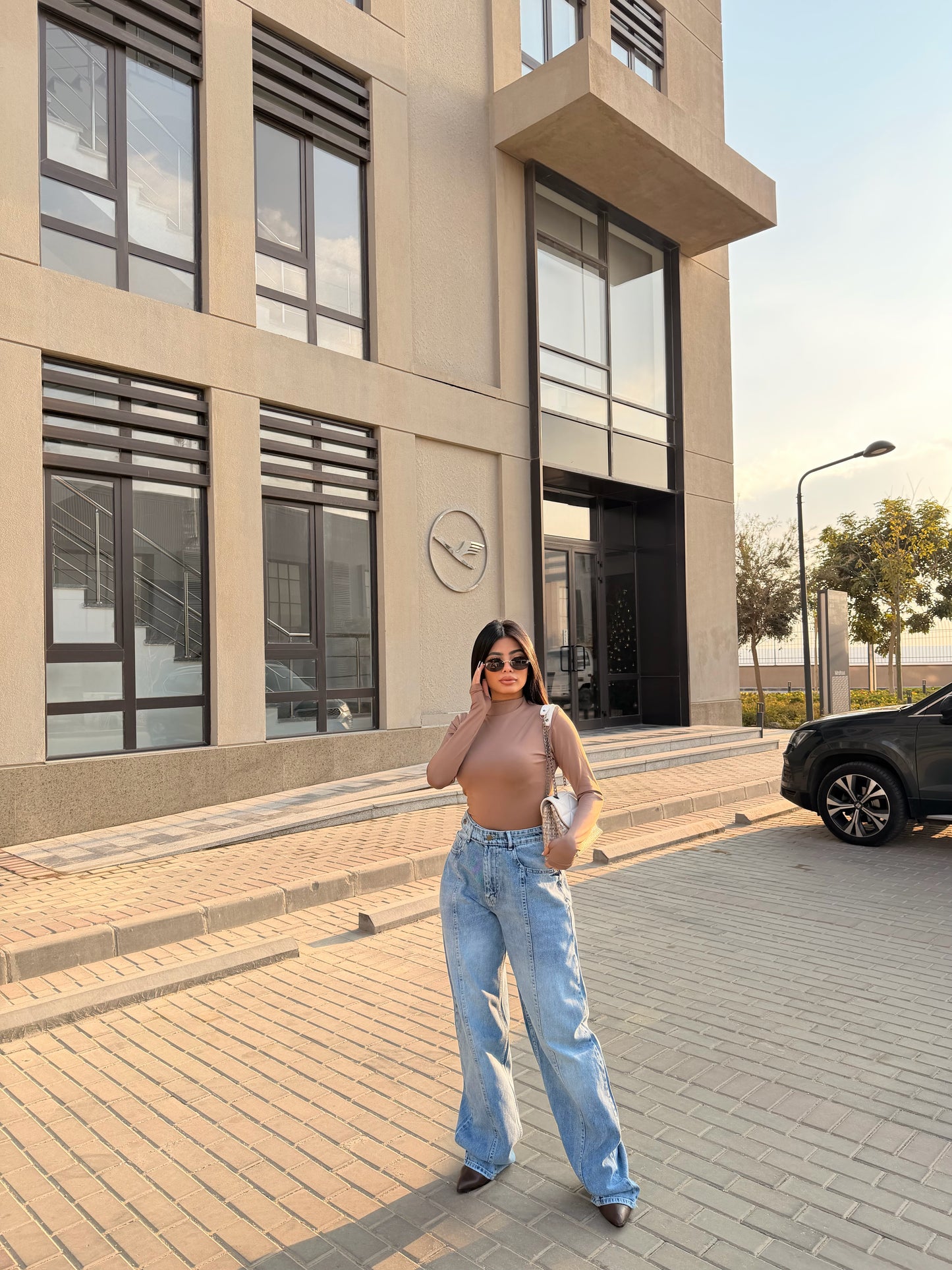 Iconic Wide Leg Jeans BT light blue