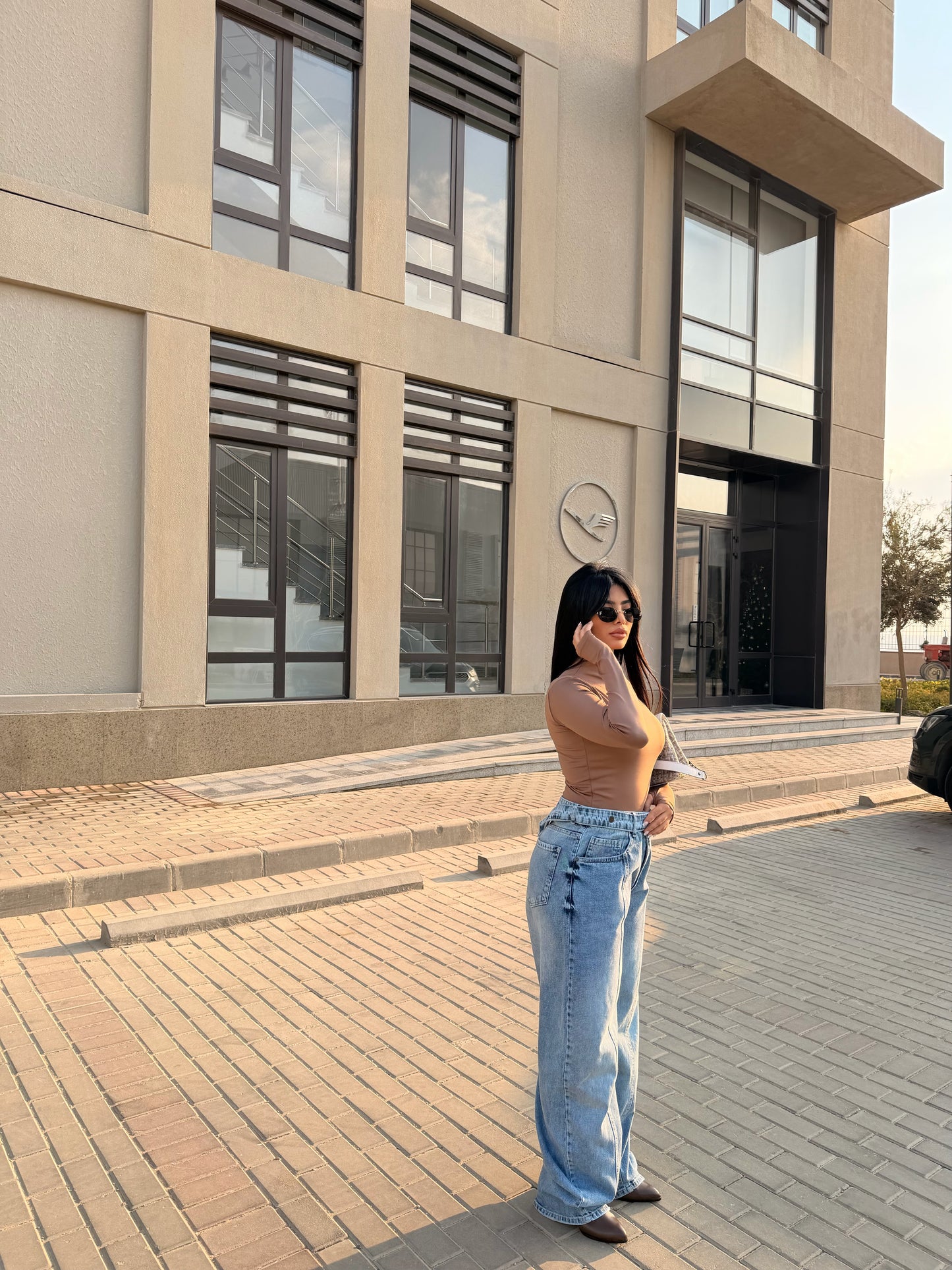 Iconic Wide Leg Jeans BT light blue