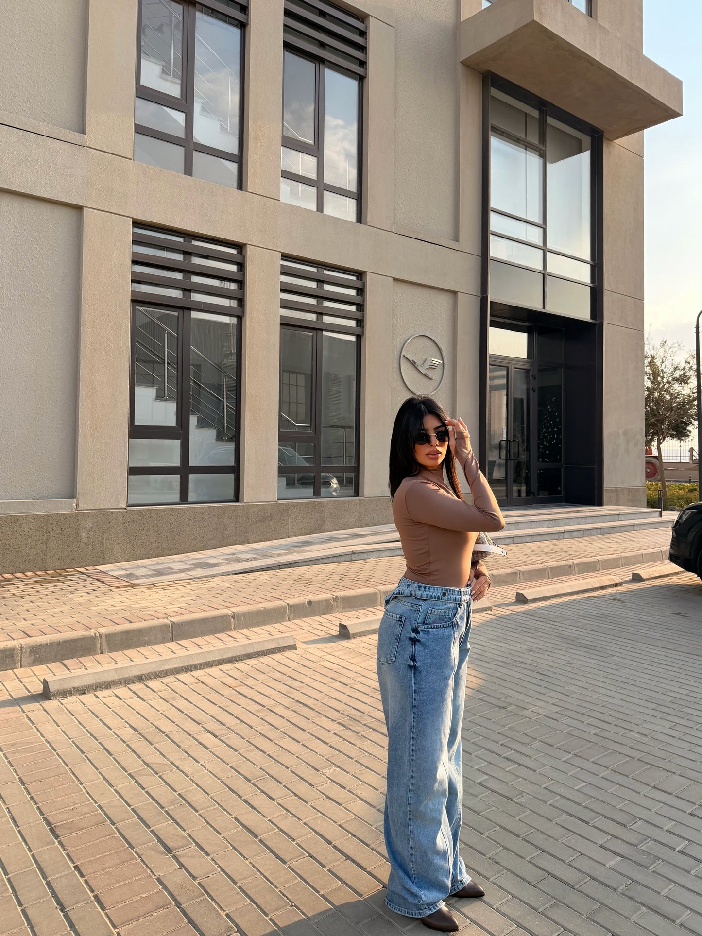Iconic Wide Leg Jeans BT light blue