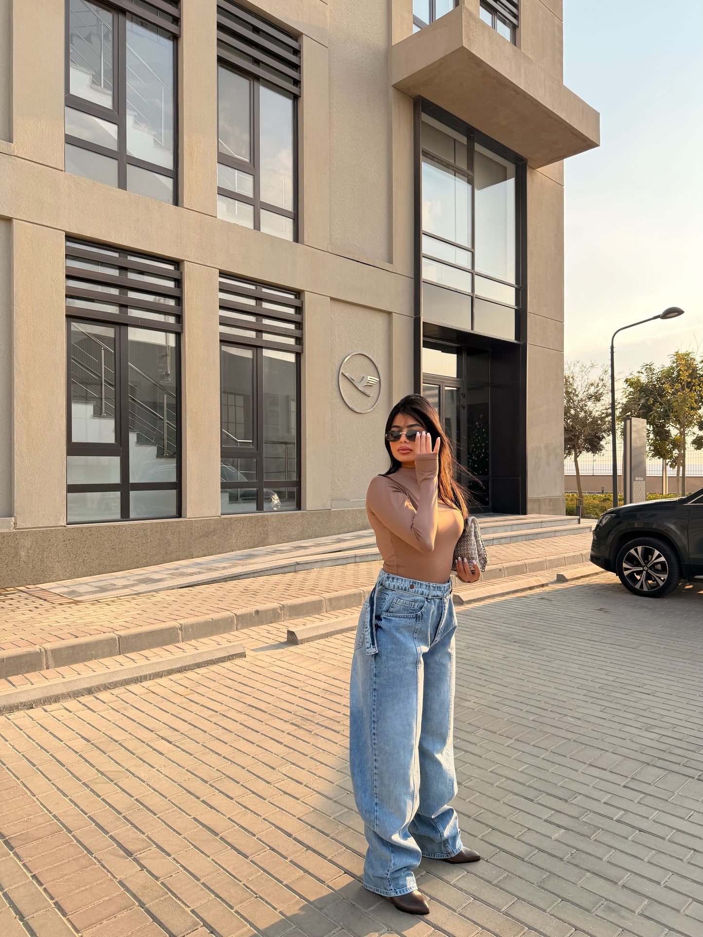 Iconic Wide Leg Jeans BT light blue
