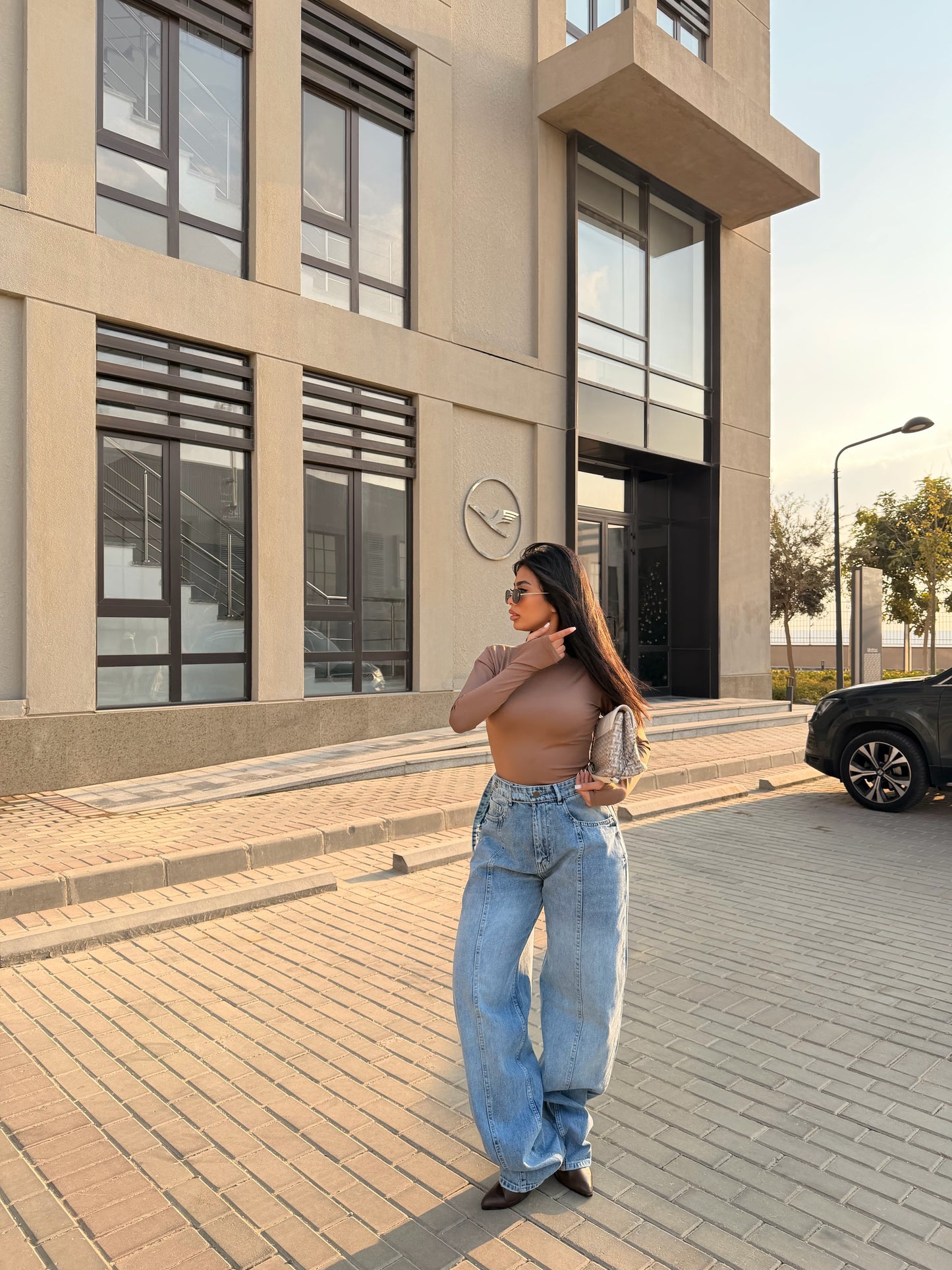 Iconic Wide Leg Jeans BT light blue
