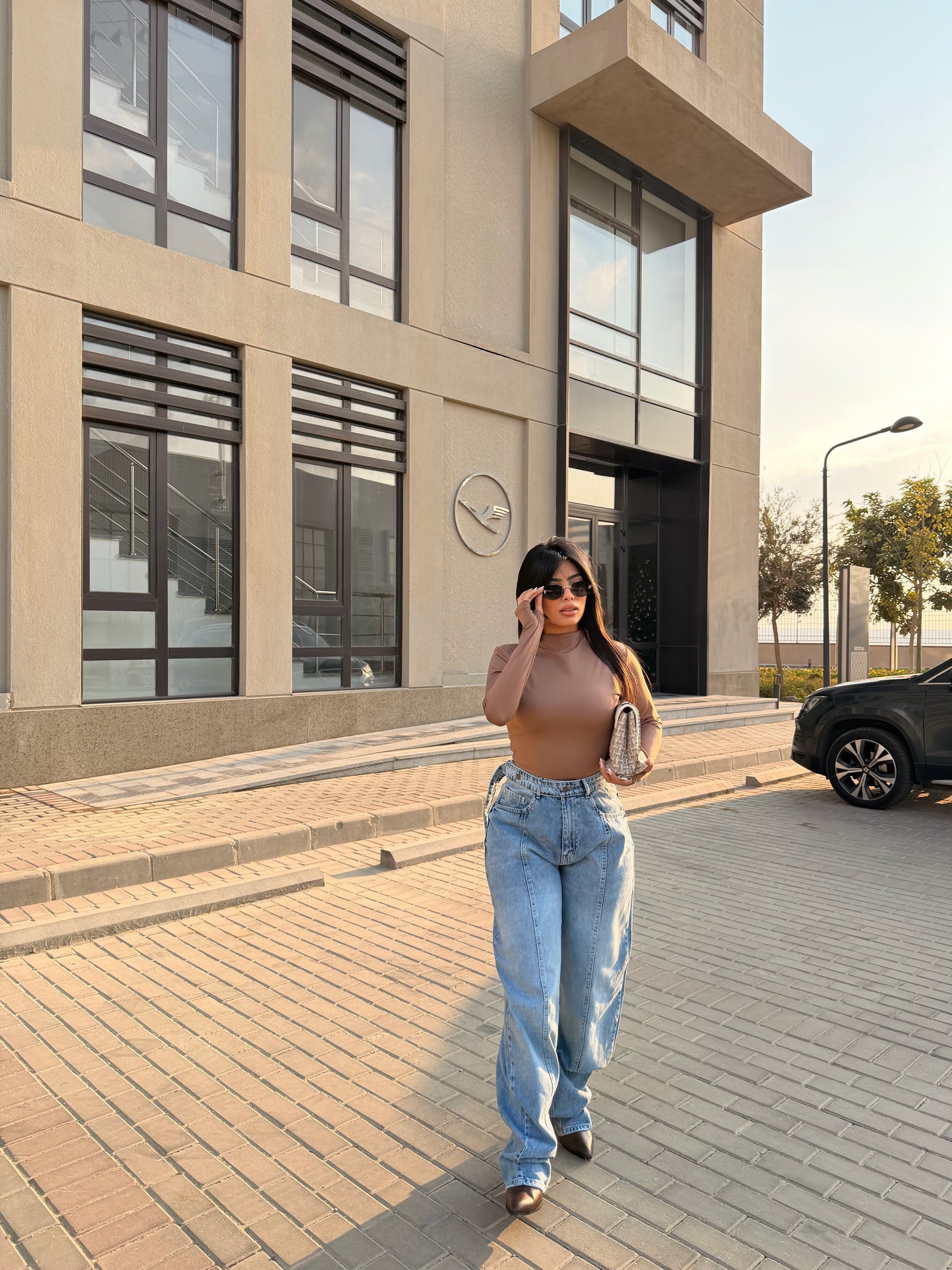 Iconic Wide Leg Jeans BT light blue