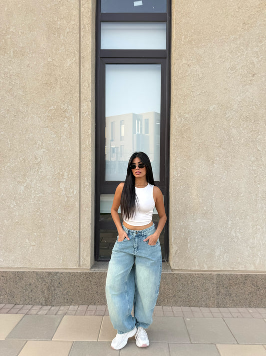 Balloon Baggy Pants H12