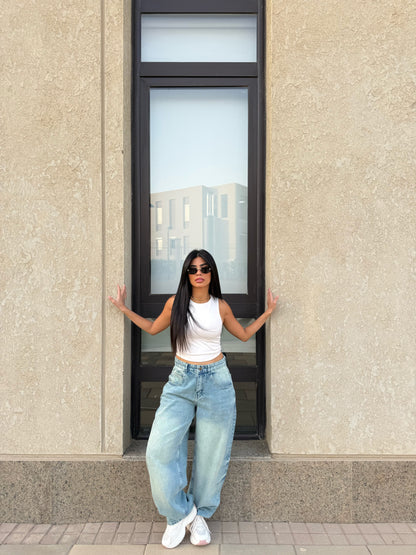 Balloon Baggy Pants H12