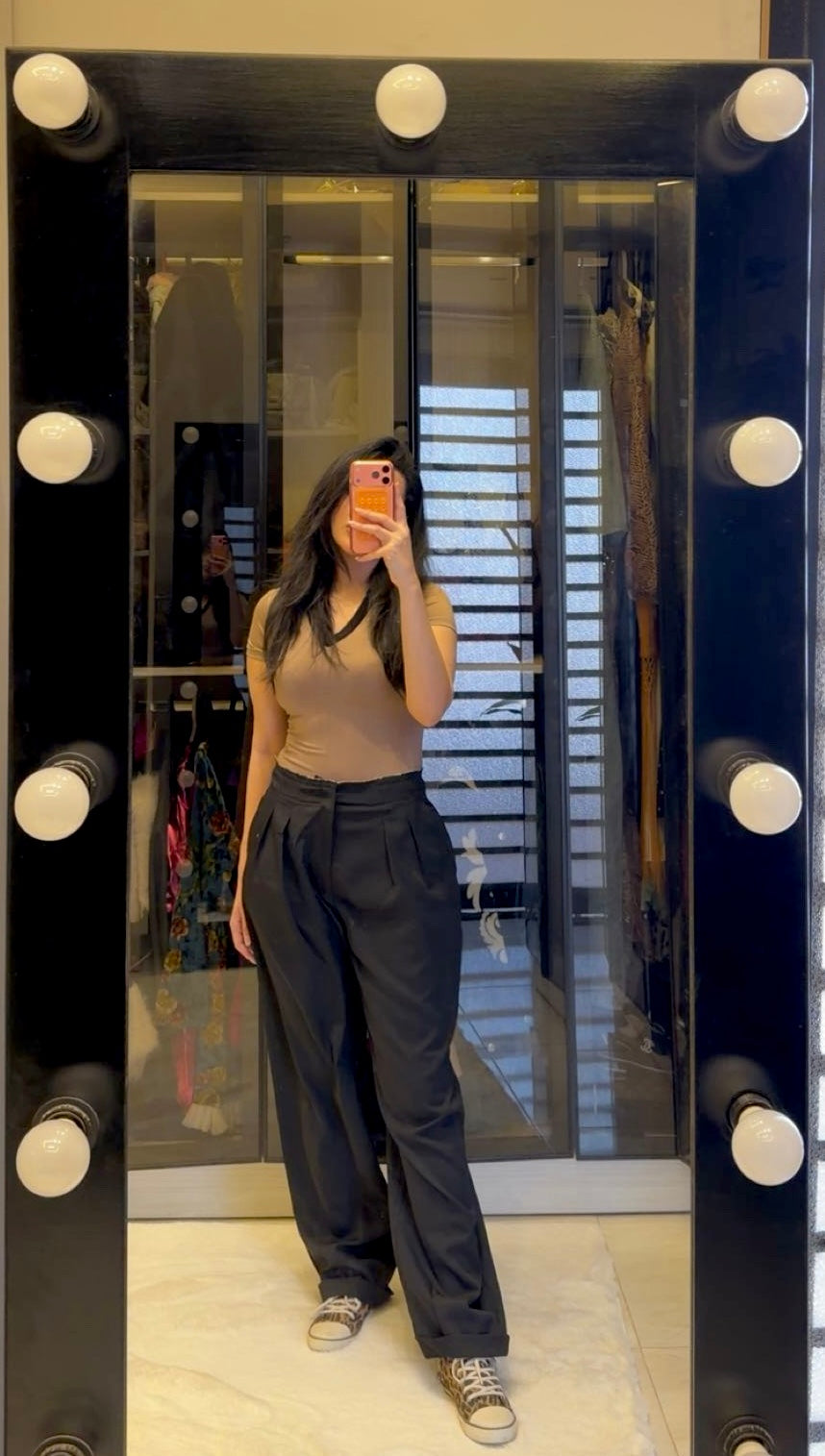 Pleated Pants V2 Black