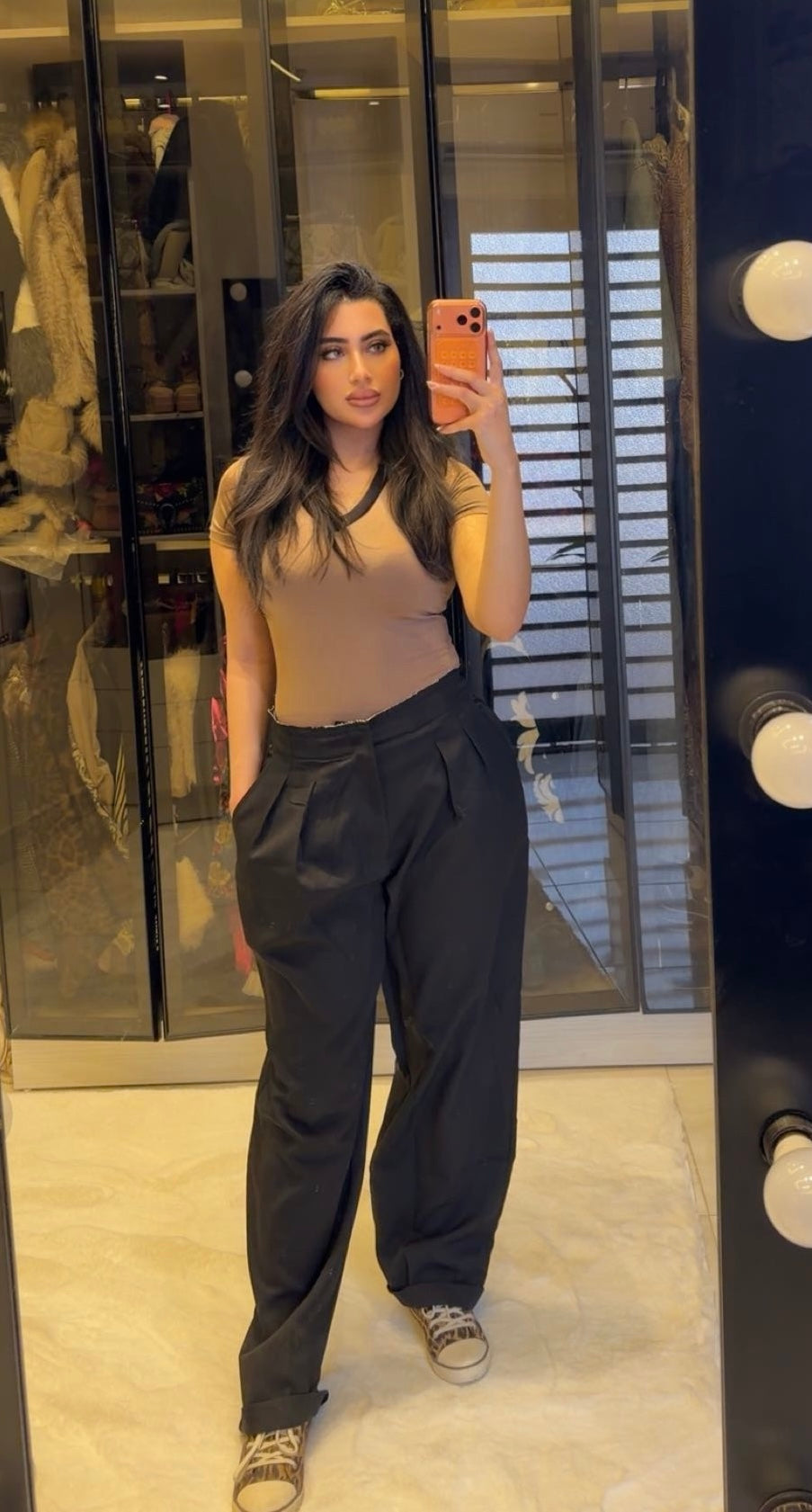 Pleated Pants V2 Black
