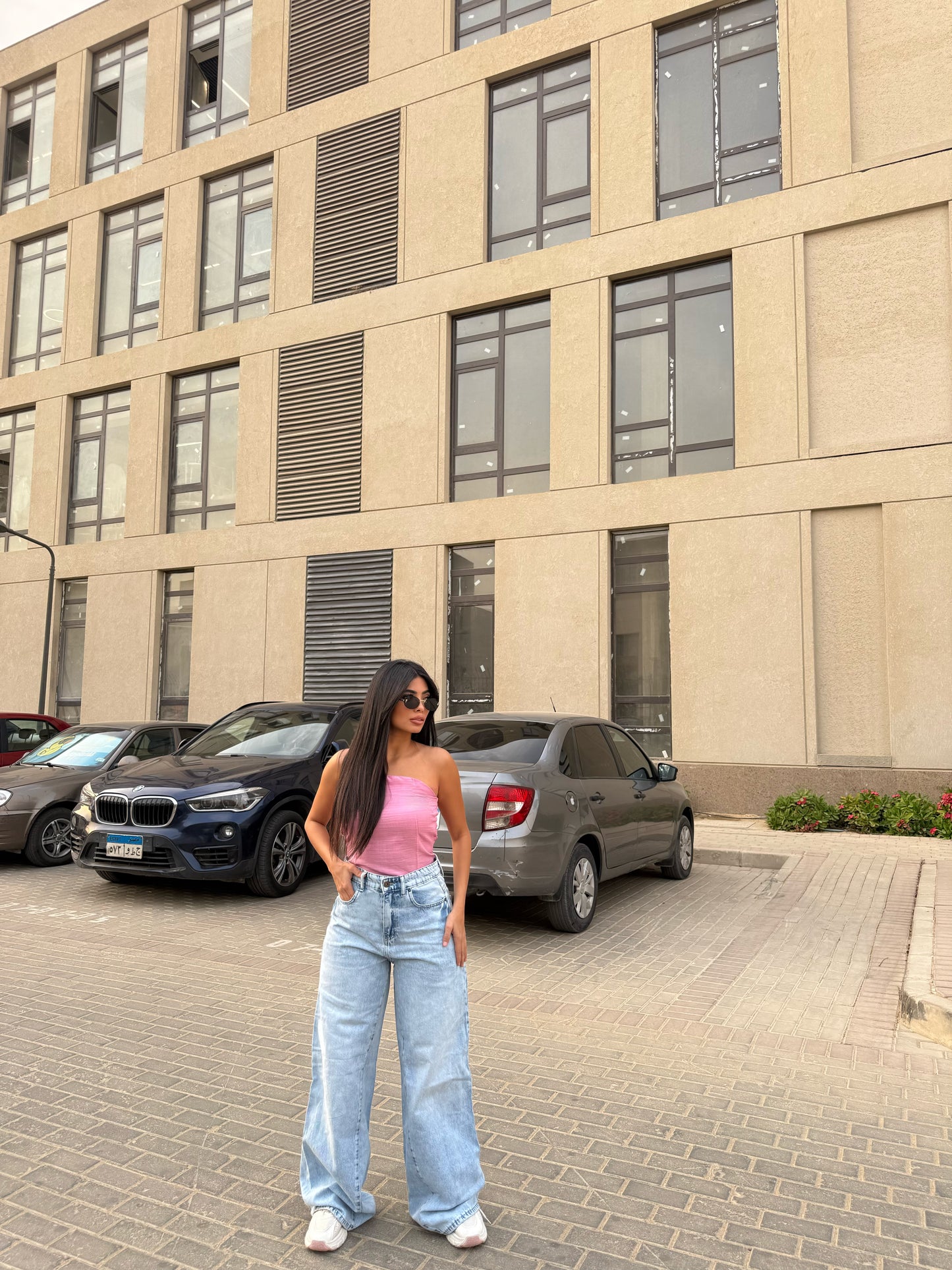 Wide Leg pants light blue