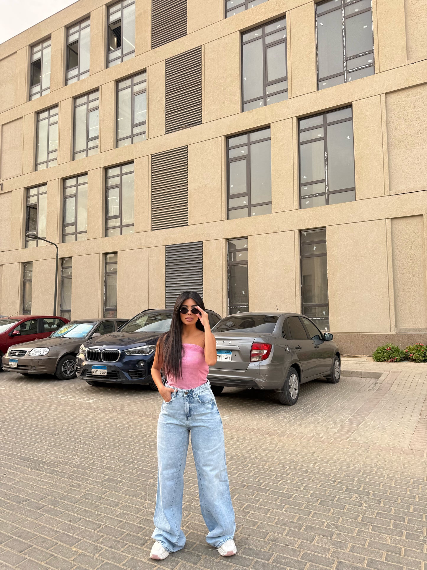 Wide Leg pants light blue