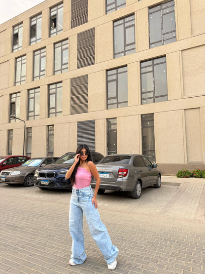 Wide Leg pants light blue