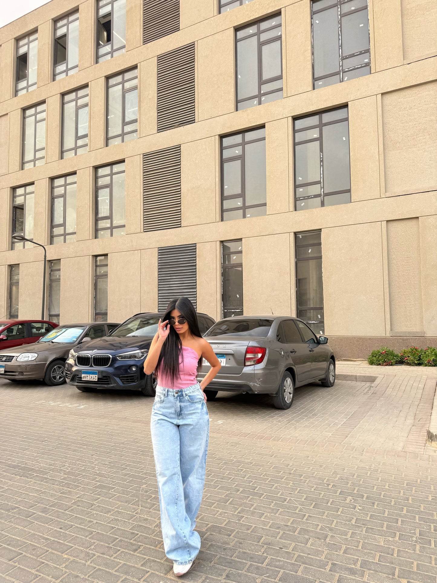 Wide Leg pants light blue