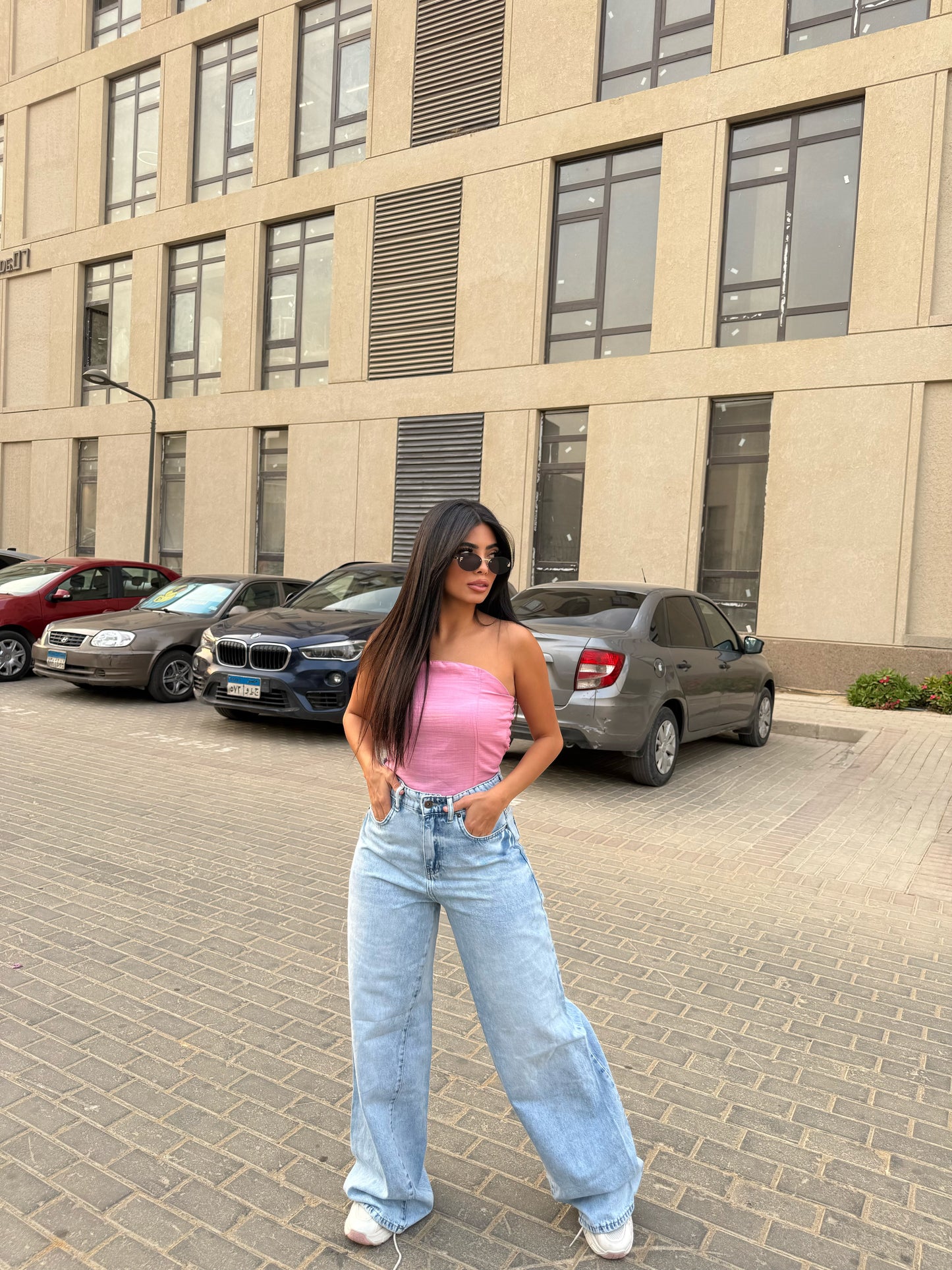 Wide Leg pants light blue