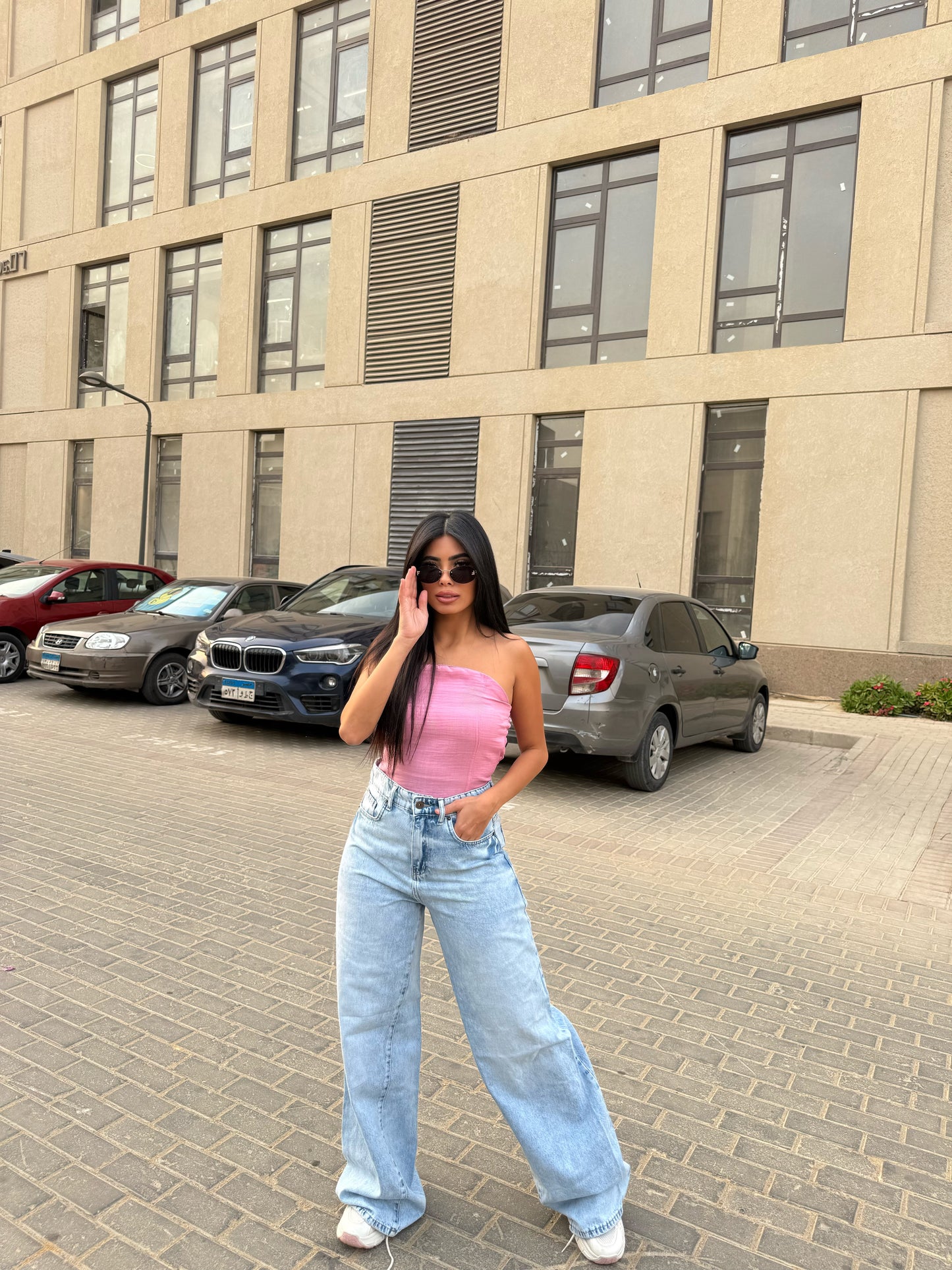 Wide Leg pants light blue