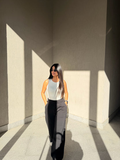 Wide-Leg Joggers