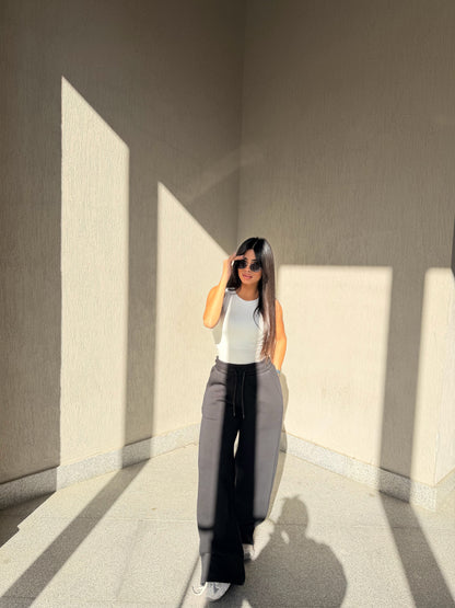 Wide-Leg Joggers