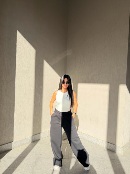 Wide-Leg Joggers