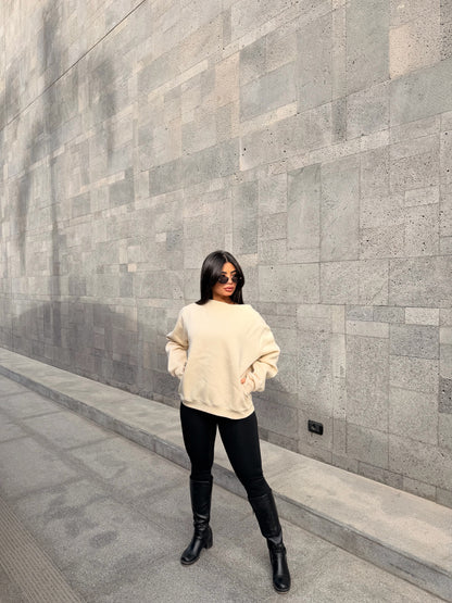 Oversized Hoodie off white