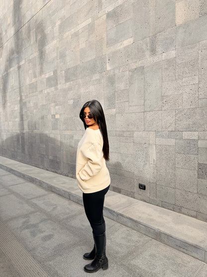 Oversized Hoodie off white