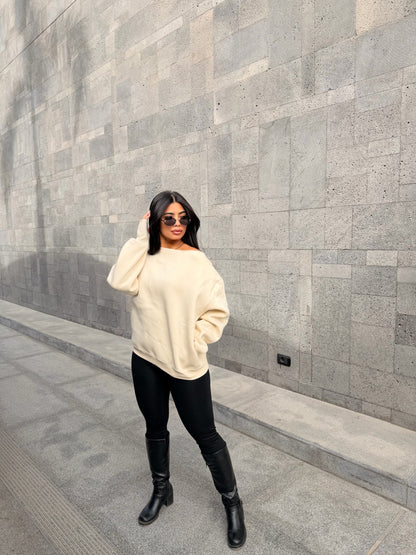 Oversized Hoodie off white