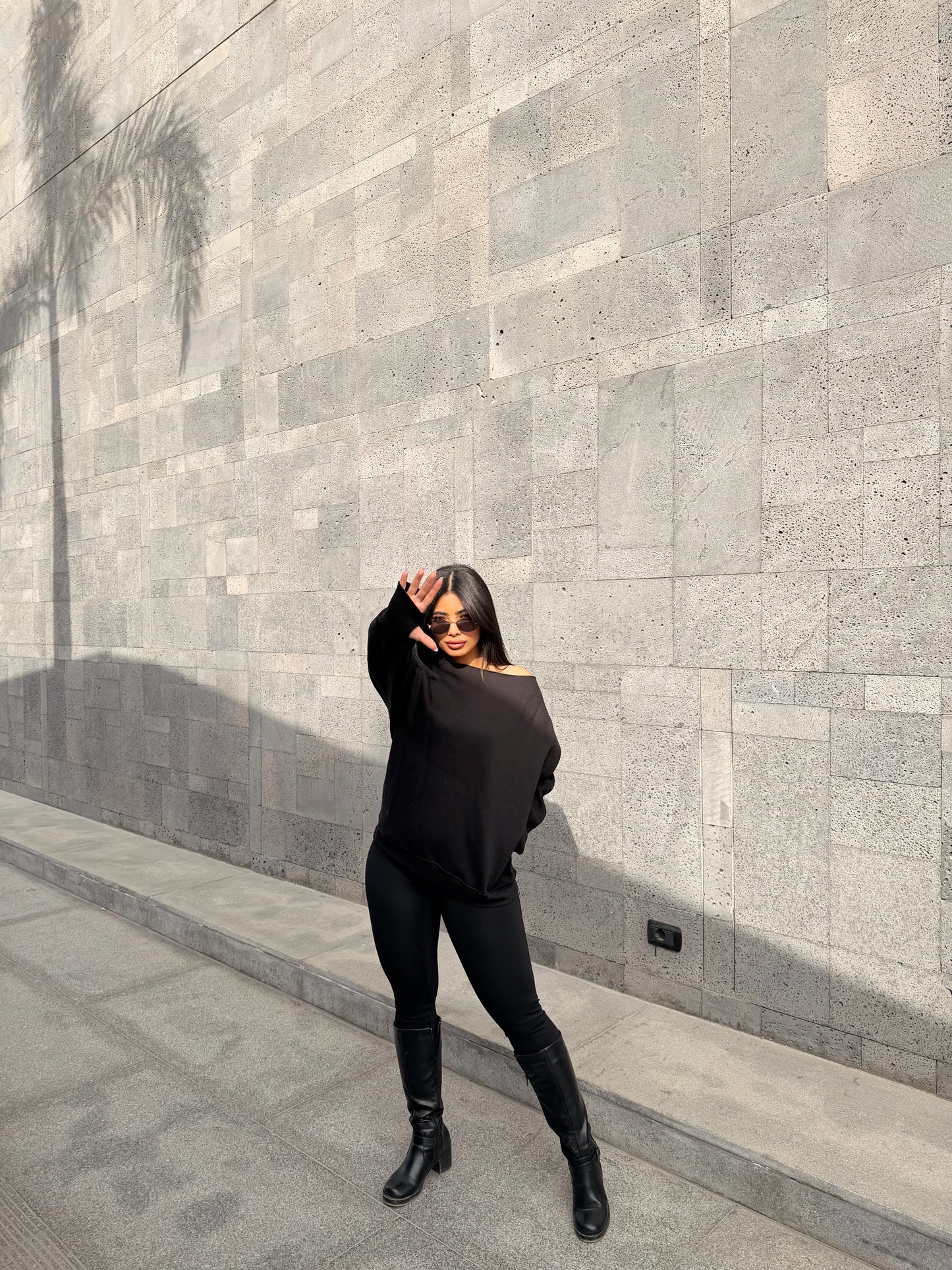 Oversized Hoodie Black