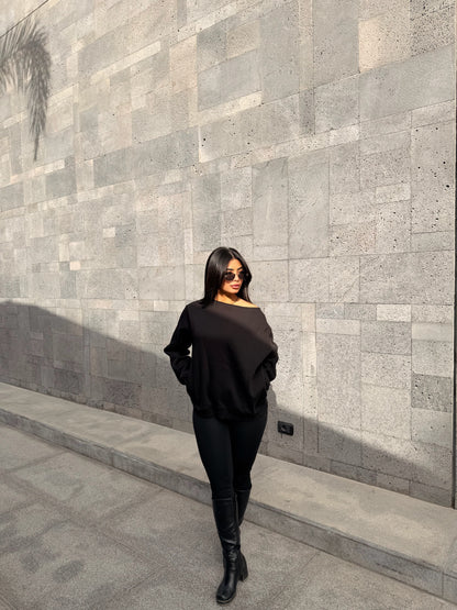 Oversized Hoodie Black