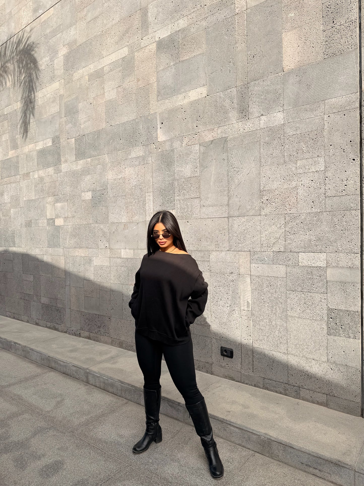 Oversized Hoodie Black