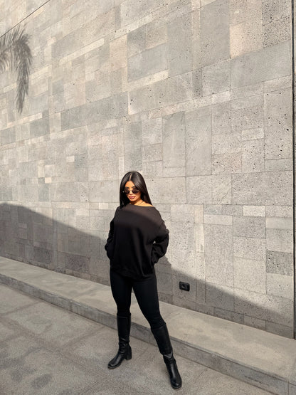 Oversized Hoodie Black