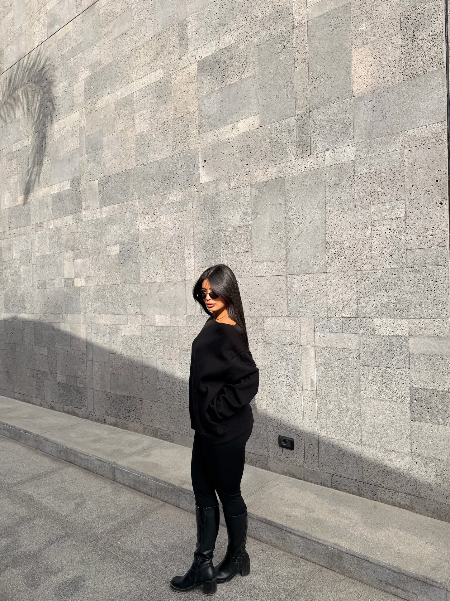 Oversized Hoodie Black