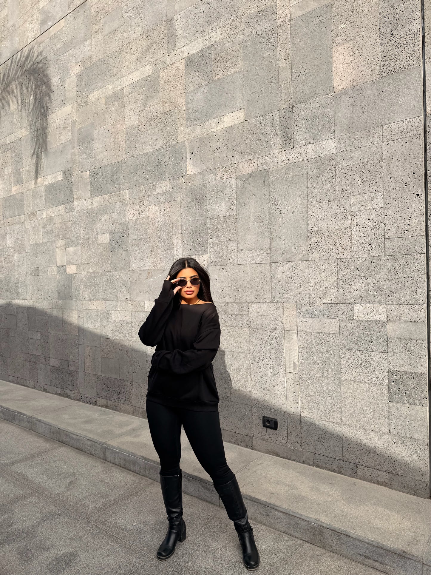 Oversized Hoodie Black