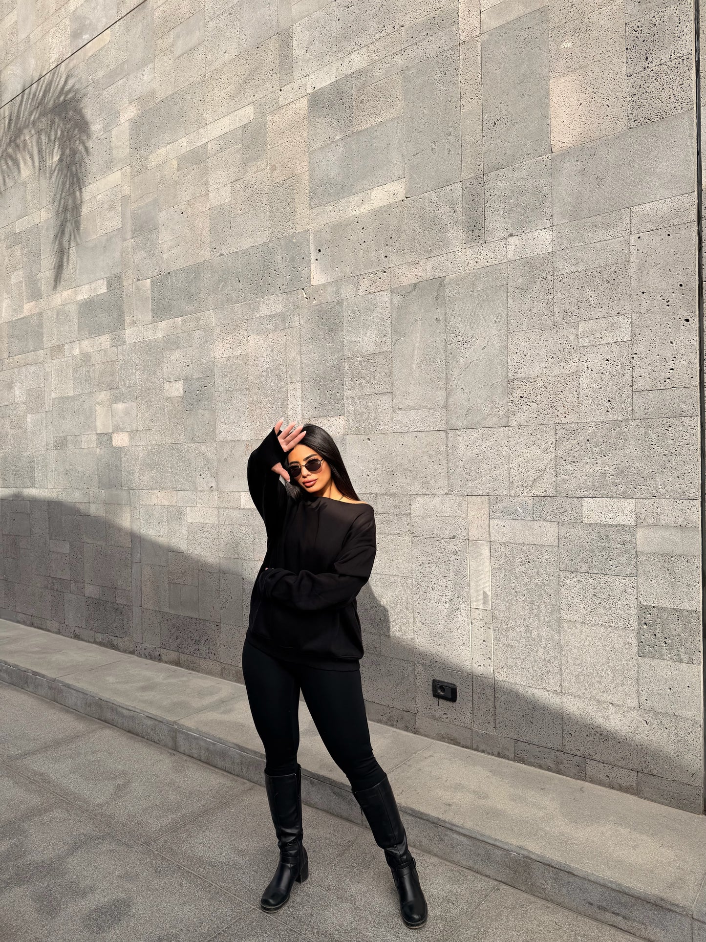 Oversized Hoodie Black