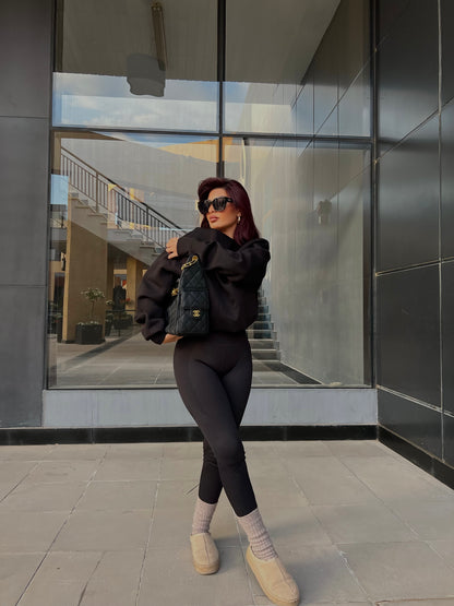 Oversized Hoodie Black