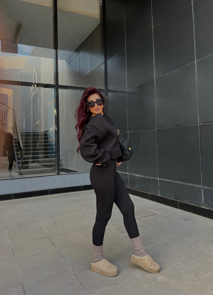 Oversized Hoodie Black