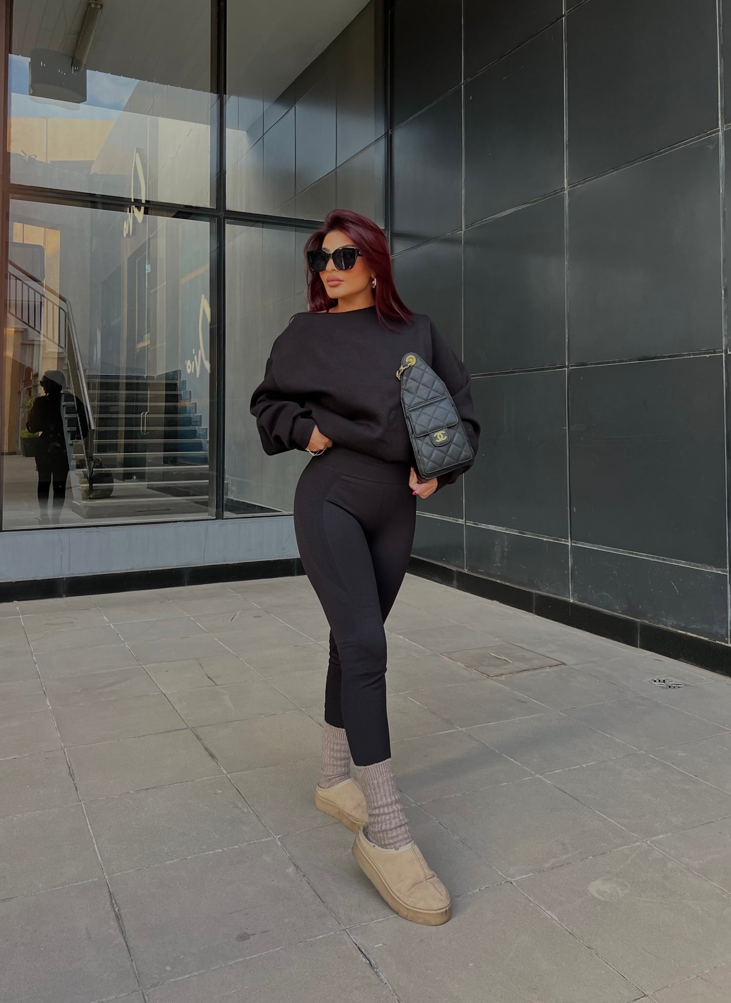 Oversized Hoodie Black