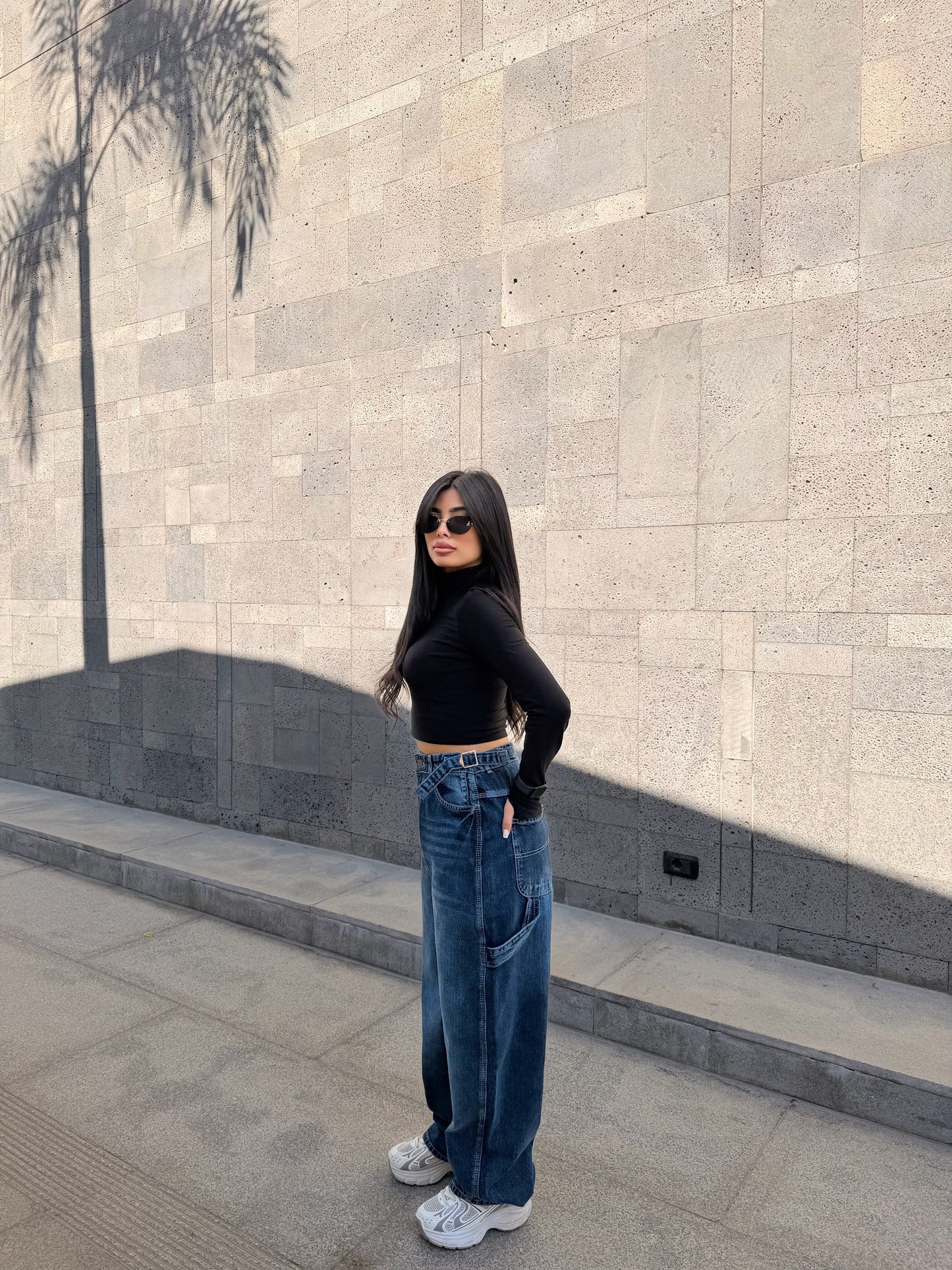 Balloon Baggy Dark Blue M