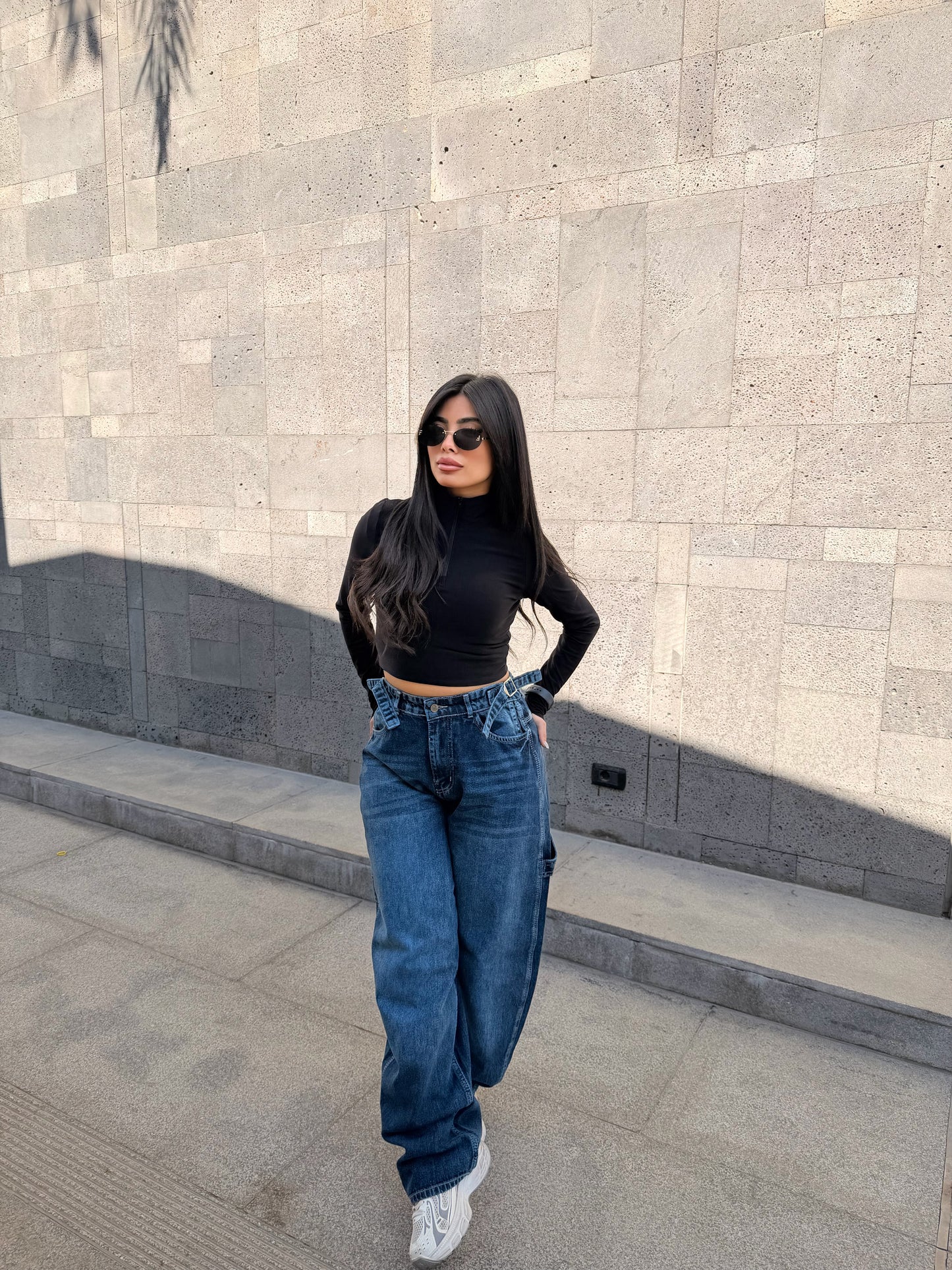 Balloon Baggy Dark Blue M