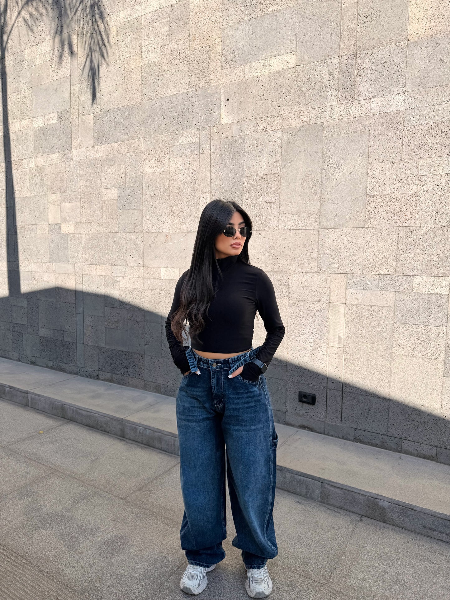 Balloon Baggy Dark Blue M